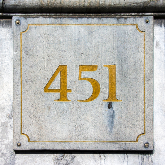 Personalizza i numeri civici della tua casa con i nostri numeri civici in marmo di alta qualità