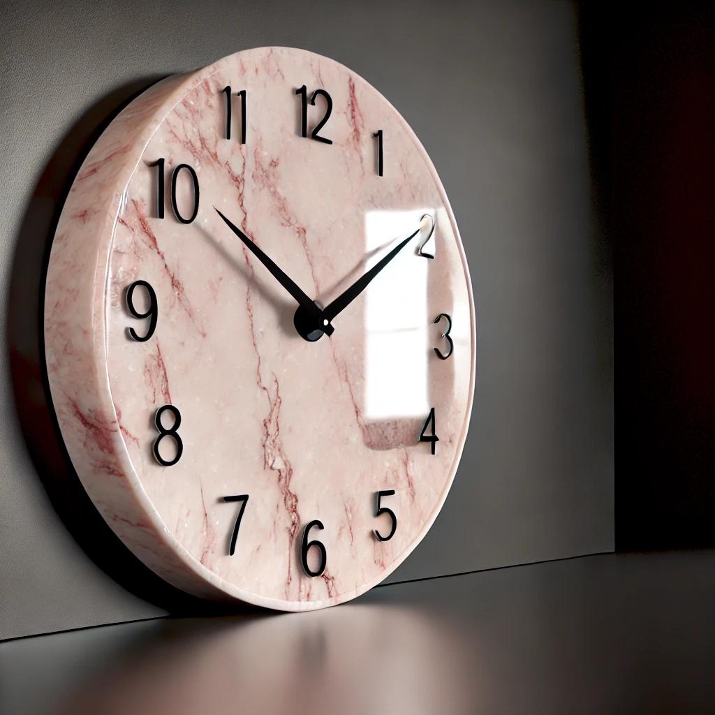 Orologi in marmo personalizzati: lusso artigianale su misura