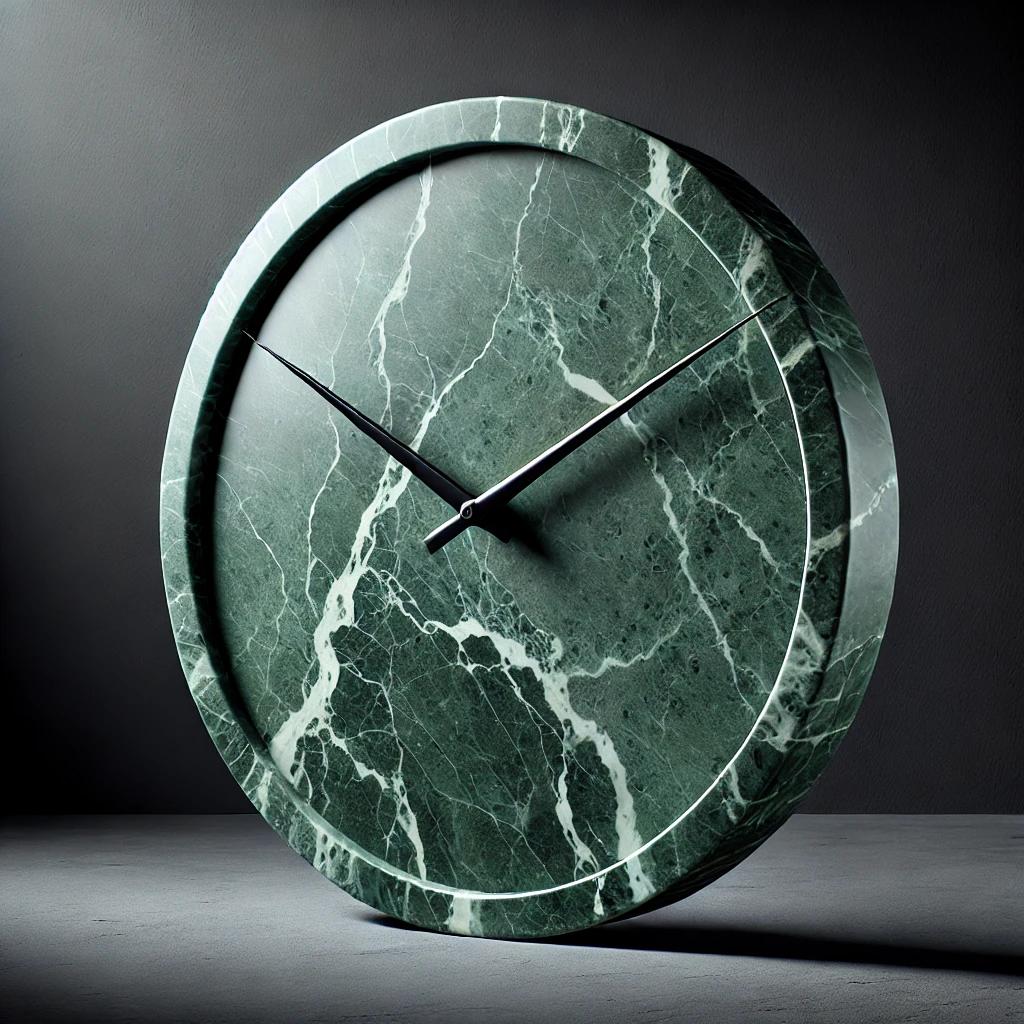 Orologi in marmo personalizzati: lusso artigianale su misura