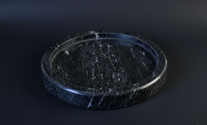 Portaoggetti in granito nero – realizzato artigianalmente