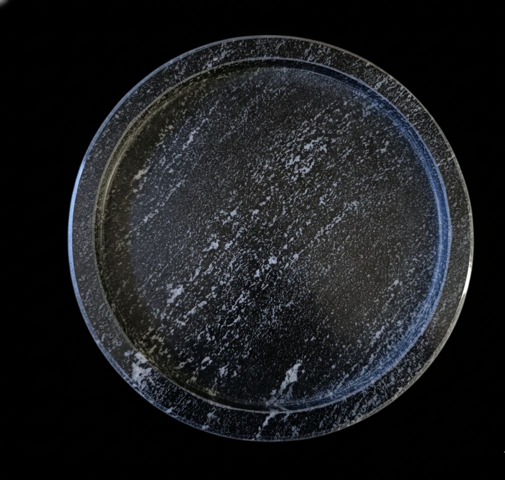 Portaoggetti in granito nero – realizzato artigianalmente