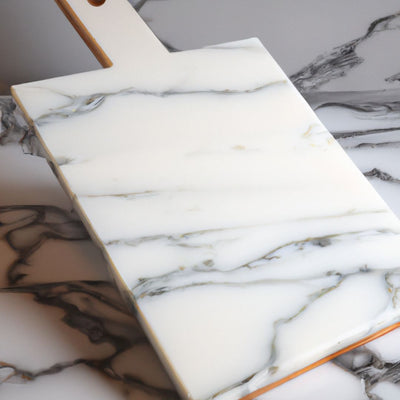 Tagliere in marmo bianco di Carrara-Eleganza e funzionalità in cucina